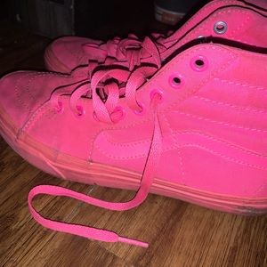 Hot Pink Sk8-Hi Vans